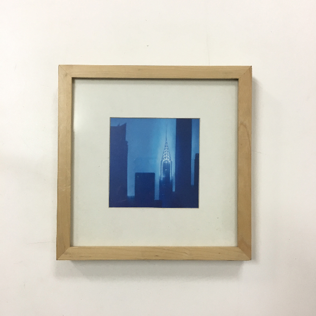 ARTWORK, Contemporary (Small) - Blue Cityscape